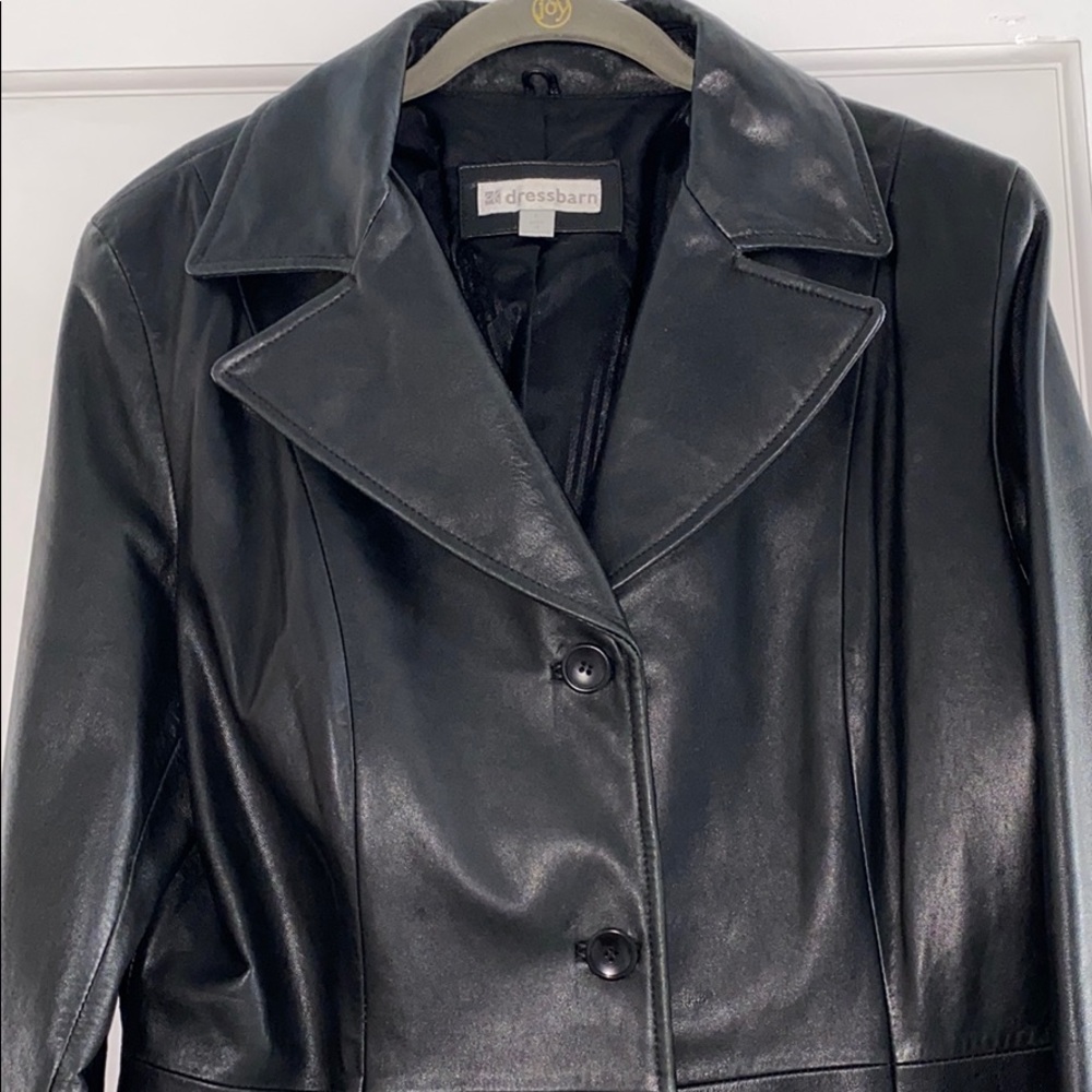 Black Leather Jacket - image 2